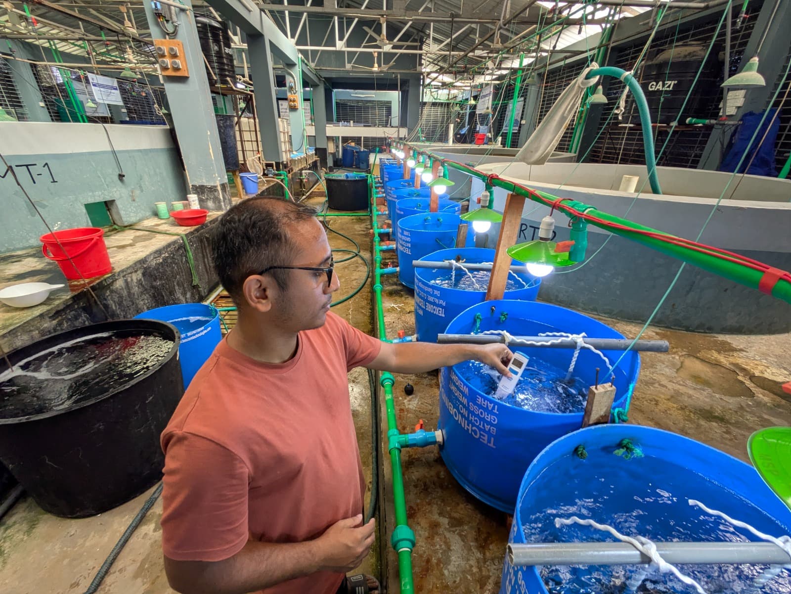 Research photograph from laboratory and field research